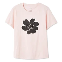 T-shirt à encolure ras du cou George pour femmes Tailles TP–TTG