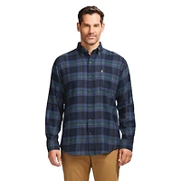 IZOD PLAID WOVEN SHIRT