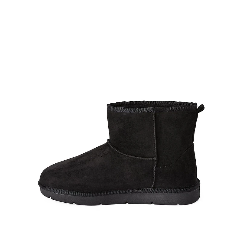 Time and Tru Women's Cozy Boots, Wide Width Sizes 6-10