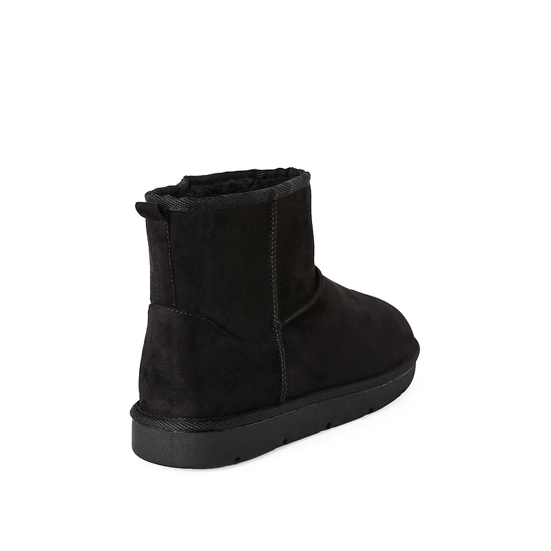 Time and Tru Women's Cozy Boots, Wide Width Sizes 6-10