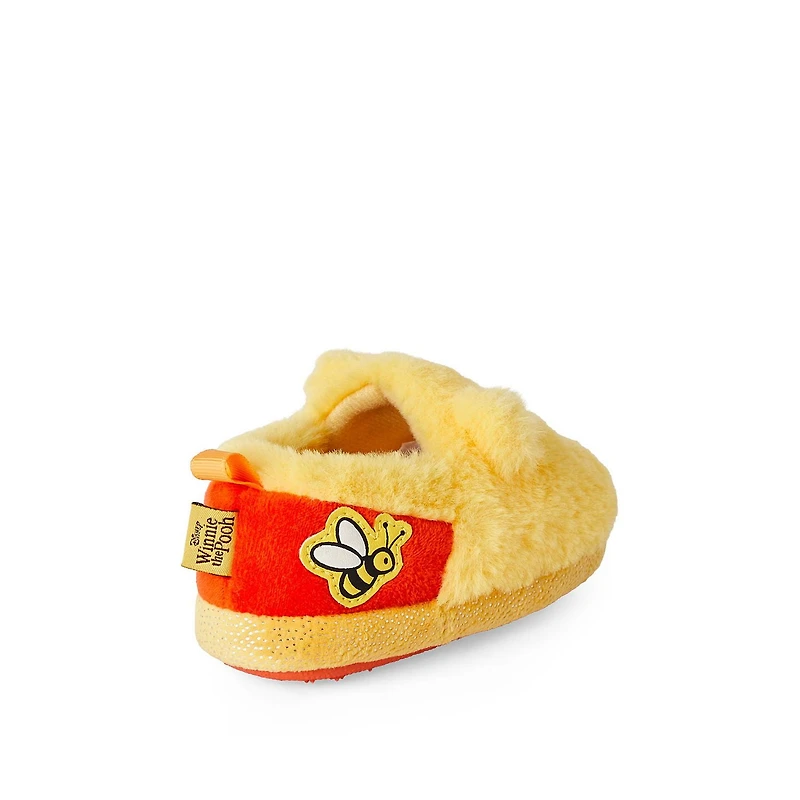 Winnie the Pooh Toddler Boys' Slippers, Wide Width Sizes: 2-6