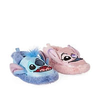 Lilo & Stitch Toddler Girls' Mismatched Slippers