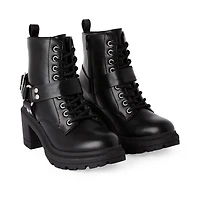 No Boundaries Women's Moto Boots