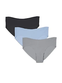 Women's No Show Cheekies Underwear, 3 Pack