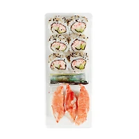 Bento Express Combo Maki et Nigiri Rouleaux californiens et nigiri au simili-crabe