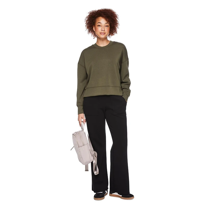 Haut en tricot doux George pour femmes Tailles TP–TTG