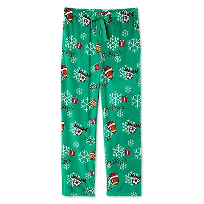 George Men's Velour Pajama Pant