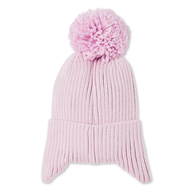 Tuque à pompon George pour petites filles Tailles 2T-5T