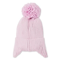 Tuque à pompon George pour petites filles Tailles 2T-5T