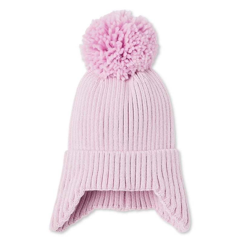 George Toddler Girls' Pompom Hat, Sizes 2T-5T