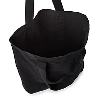 Sac fourre-tout en toile Time and Tru pour femmes