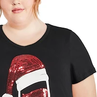 T-shirt de Noël George Plus pour femmes