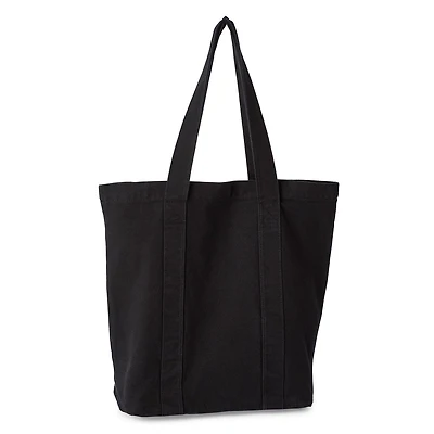 Time and Tru Women's Canvas Tote Bag