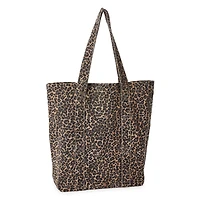 Sac fourre-tout en toile Time and Tru pour femmes Taille unique