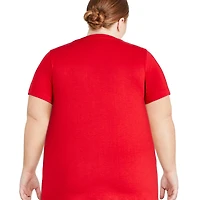 T-shirt de Noël George Plus pour femmes