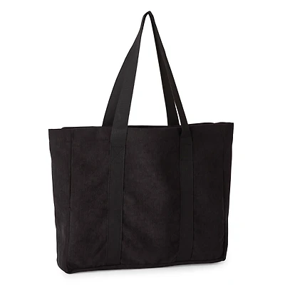 Time and Tru Women's Corduroy Tote Bag