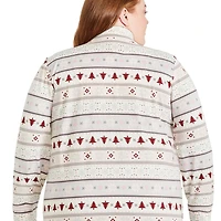 George Plus Women's Notch Collar Nightshirt