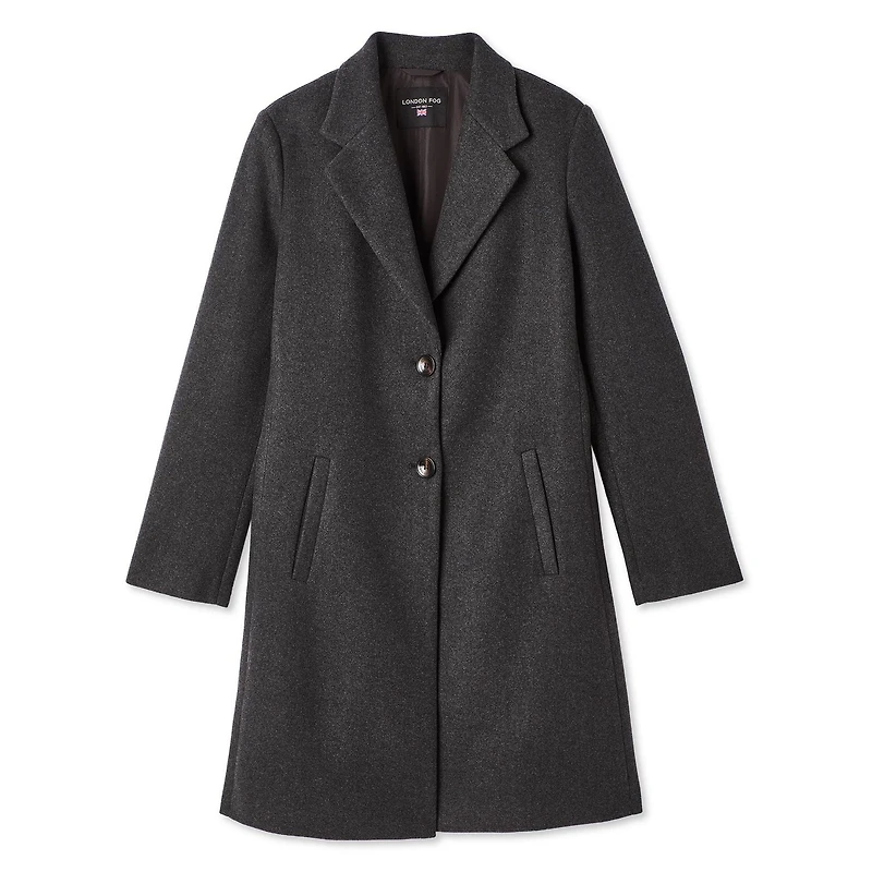 Manteau en laine London Fog pour femmes Tailles TP–TTG