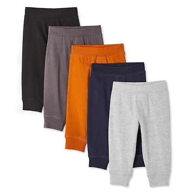 George Infants' Gender Inclusive Jogger 5-Pack