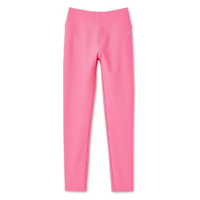 Athletic Works Girls' Rib Active Legging, Sizes XS-XL