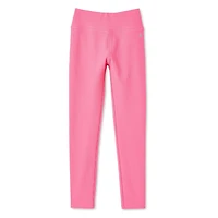 Athletic Works Girls' Rib Active Legging, Sizes XS-XL