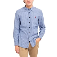 U.S. Polo Assn. Men's Printed Button Up Shirt