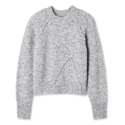 No Boundaries Women's Bow Sweater