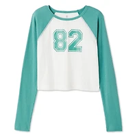 T-shirt de nuit en tricot pointelle No Boundaries pour femmes