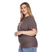 George Women's Plus Dolman Sleeve Top, Sizes 1X-4X