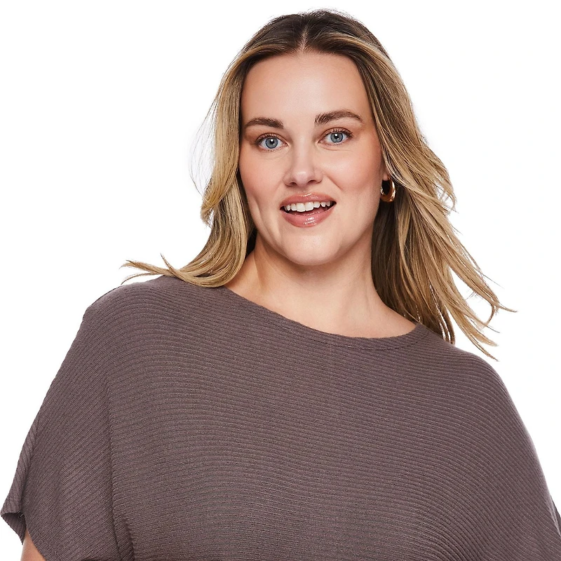 George Women's Plus Dolman Sleeve Top, Sizes 1X-4X