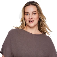 George Women's Plus Dolman Sleeve Top, Sizes 1X-4X