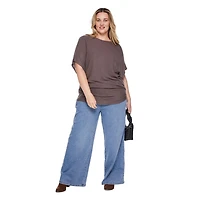 George Women's Plus Dolman Sleeve Top, Sizes 1X-4X