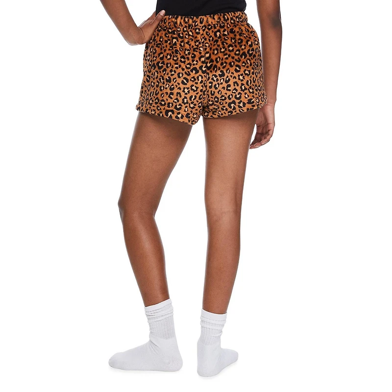 Short en peluche No Boundaries pour femmes Tailles TP–TTG