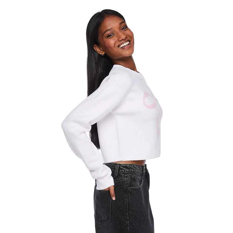 No Boundaries Women's Cropped Sweater, Sizes XS-XXL