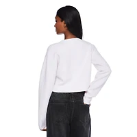 No Boundaries Women's Cropped Sweater, Sizes XS-XXL