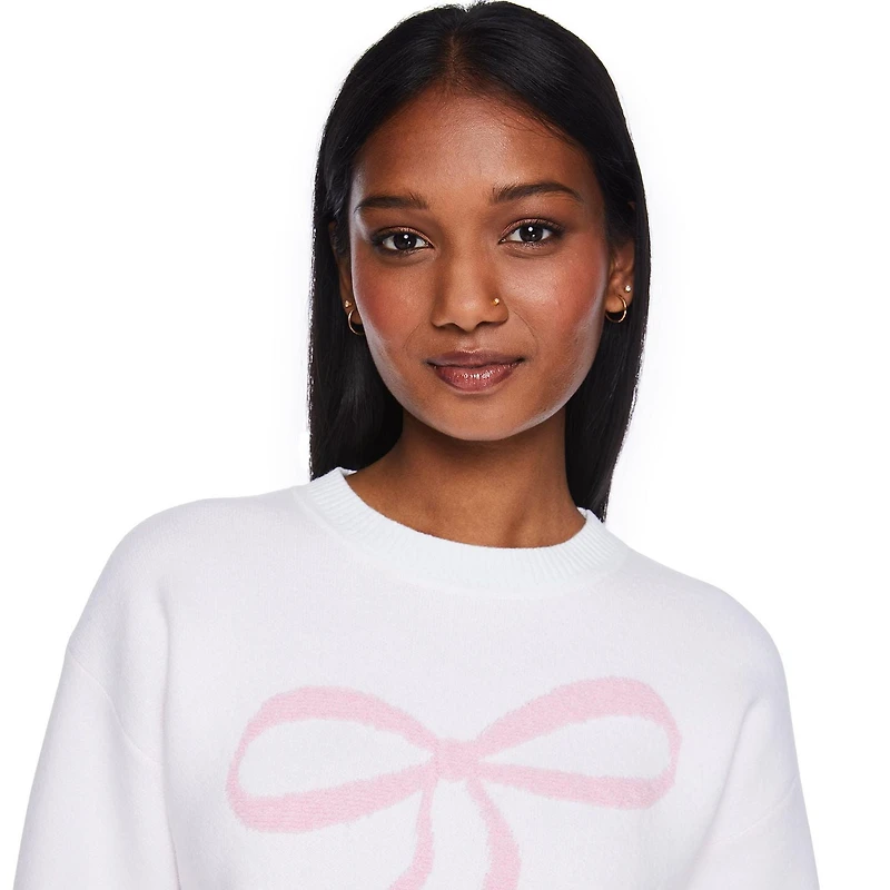 No Boundaries Women's Cropped Sweater, Sizes XS-XXL