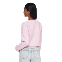No Boundaries Women's Cropped Sweater