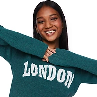 No Boundaries Women's Cropped Sweater, Sizes XS-XXL