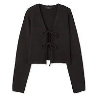 No Boundaries Women's Tie Front Cardigan, Sizes XS-XXL