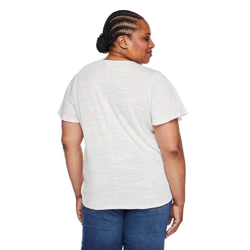Iyla Women's Plus Crochet Top