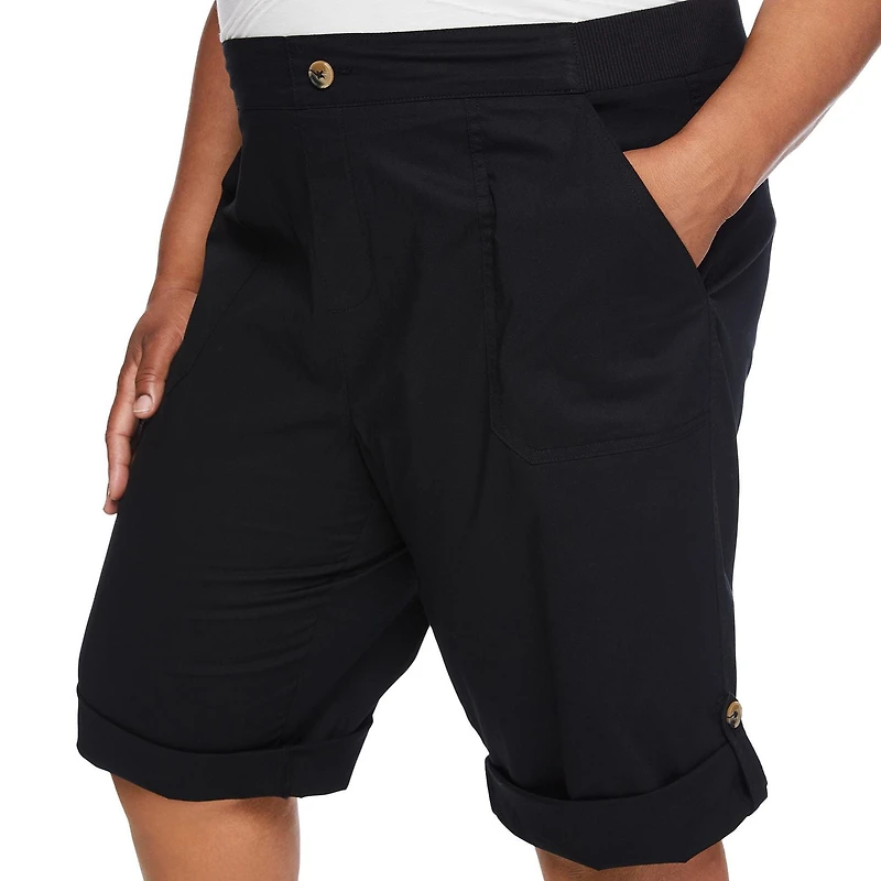 Iyla Women's Plus Converter Bermuda Short