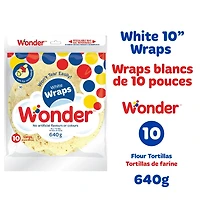 Wonder Tortillas Nature 10" 640g