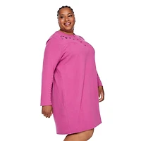 Iyla Women's Plus Henley Nightgown