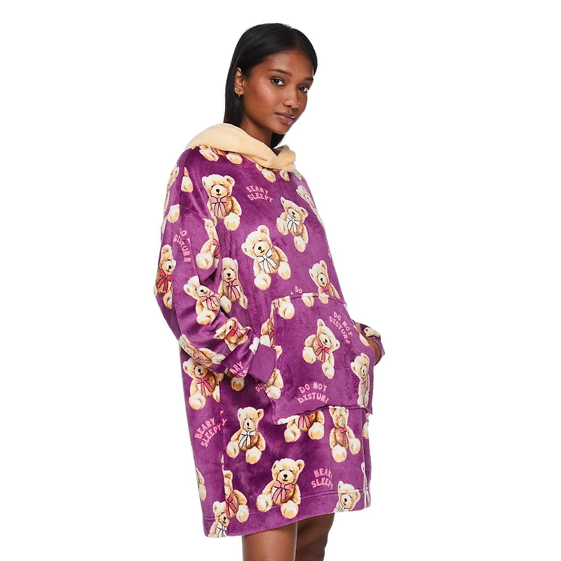 No Boundaries Women's Lounge Hoodie, Sizes S/M-L/XL