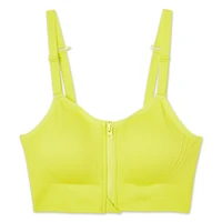 Soutien-gorge zippé Athletic Works pour femmes Tailles TP–TTG