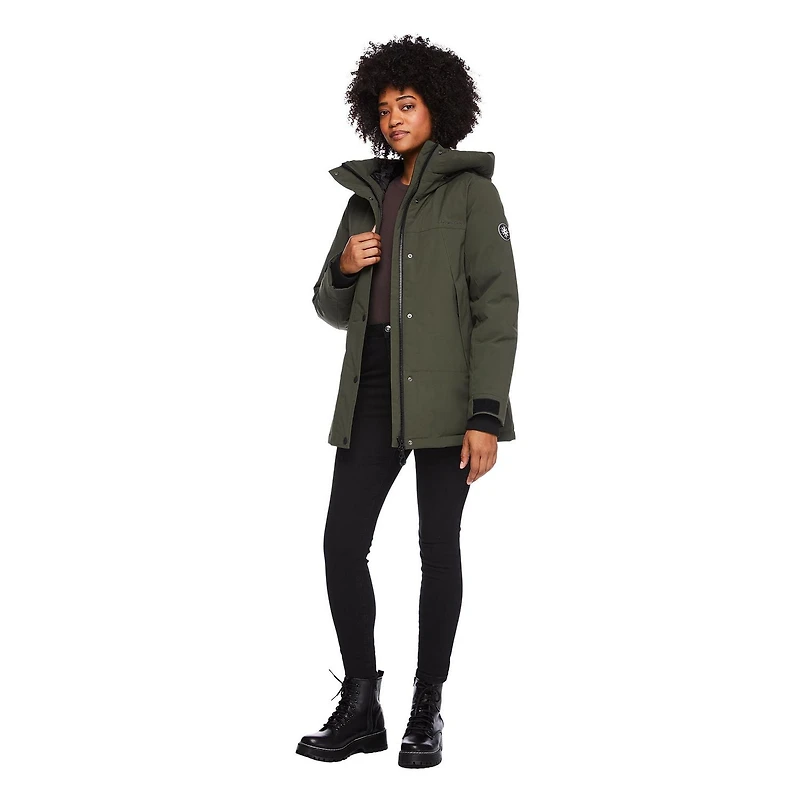 Parka en duvet Canadiana x SGRC pour femmes