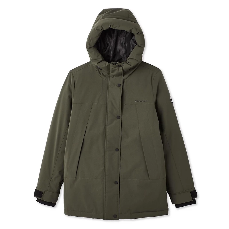 Parka en duvet Canadiana x SGRC pour femmes