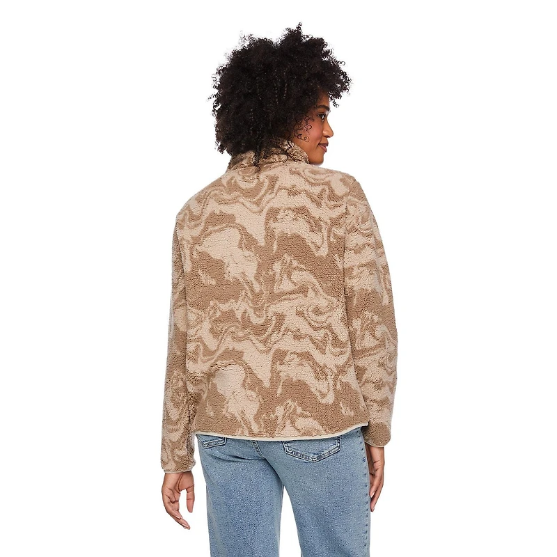 Chandail en peluche Canadiana x SGRC pour femmes Tailles TP–TG