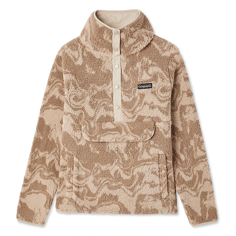 Chandail en peluche Canadiana x SGRC pour femmes Tailles TP–TG