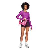 Athletic Works Women's Ruched Crop Tee